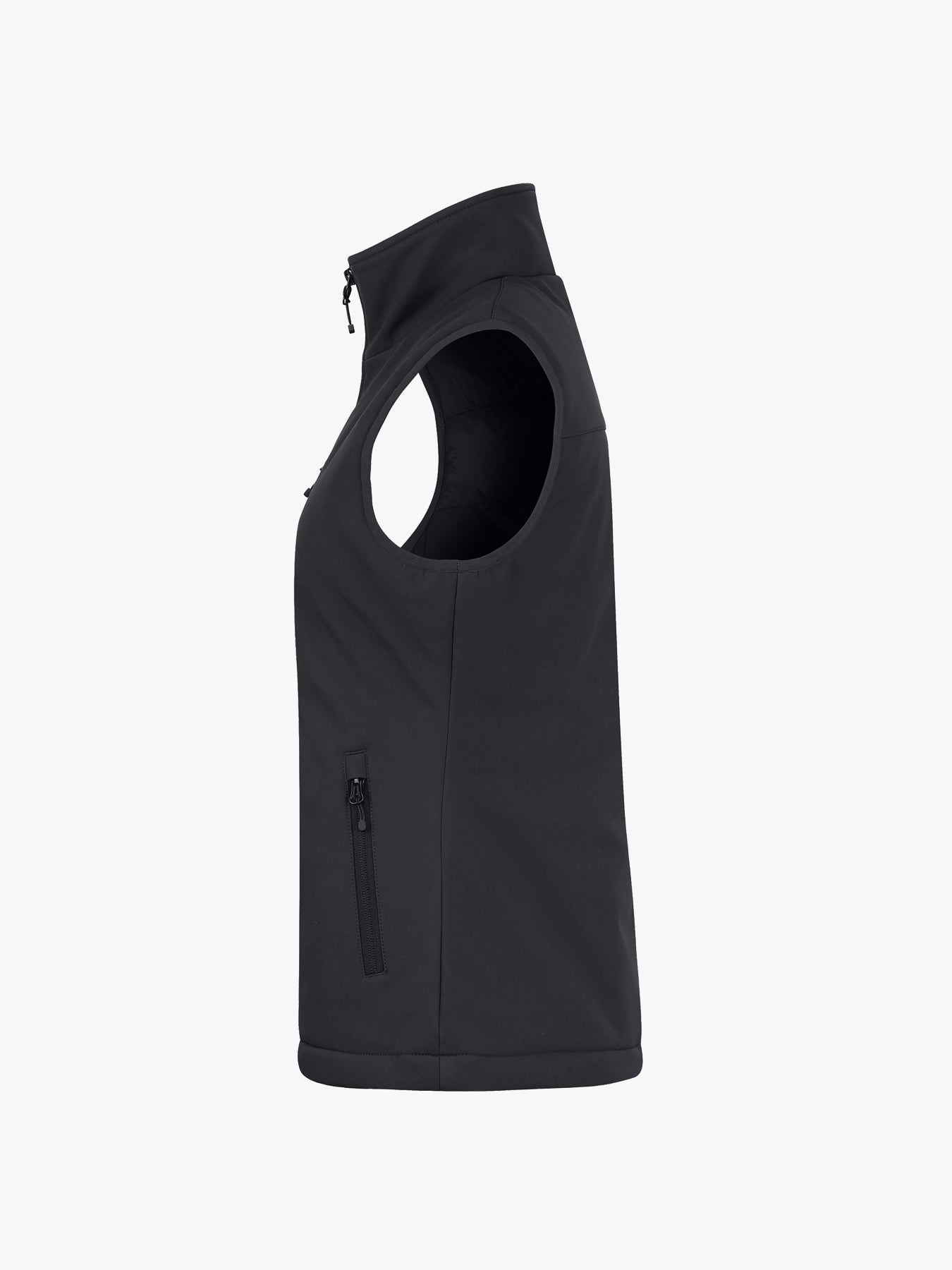 Clique Padded Softshell Vest Women - Zwart Softshell Jas Clique