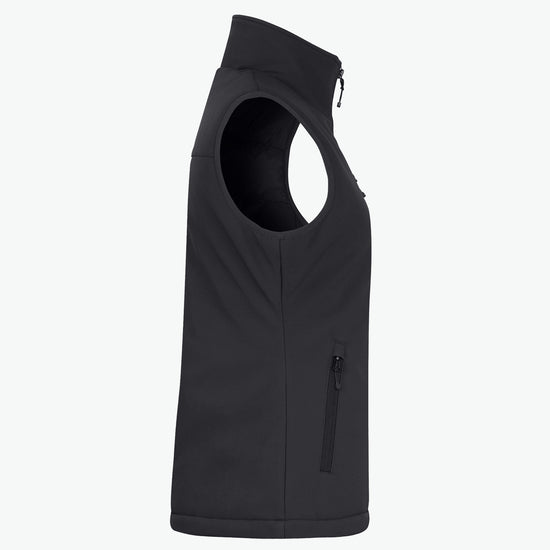 Clique Padded Softshell Vest Women - Zwart Softshell Jas Clique