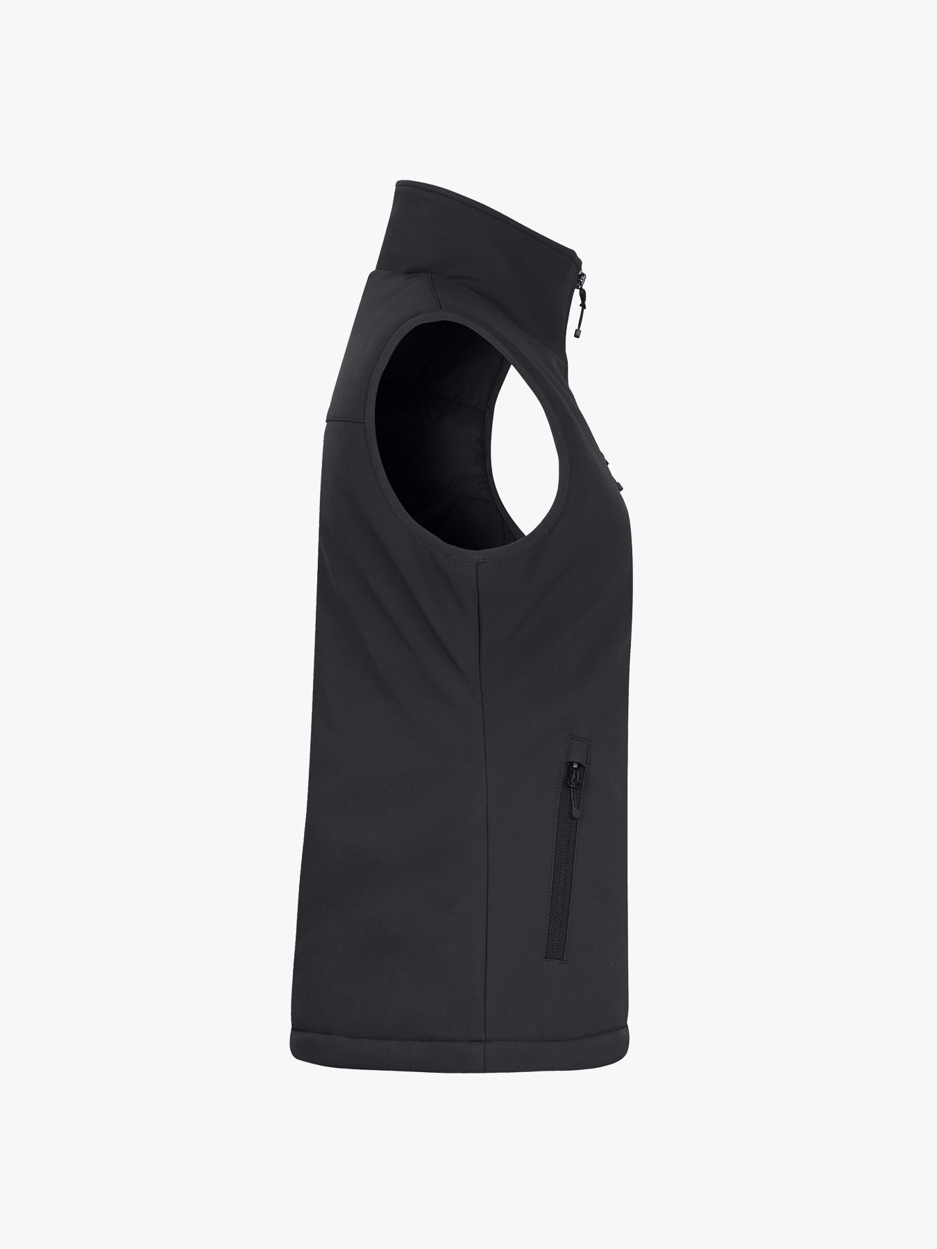 Clique Padded Softshell Vest Women - Zwart Softshell Jas Clique