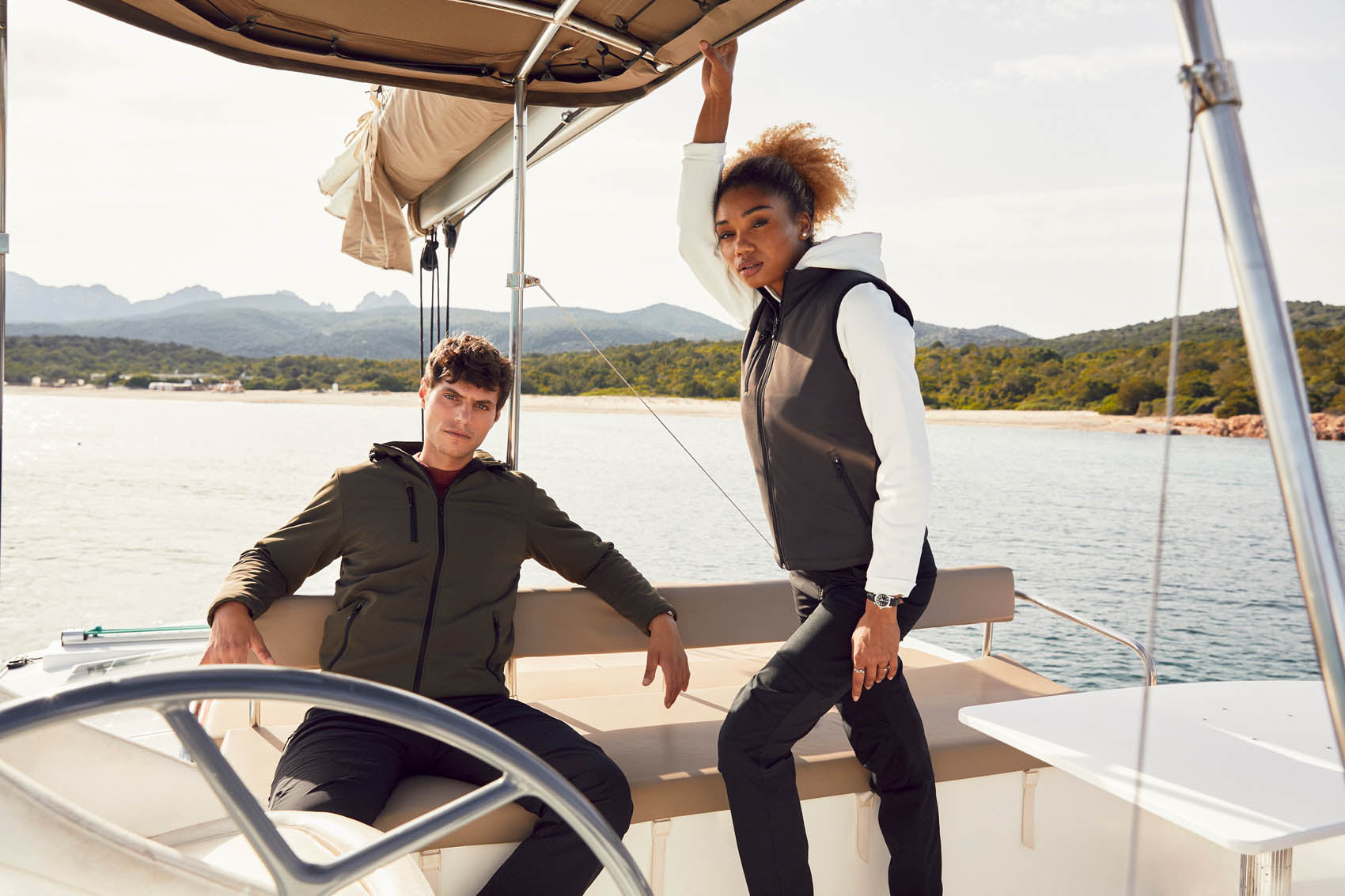 Clique Padded Hoody Softshell Jacket - Mistgroen Softshell Jas Clique