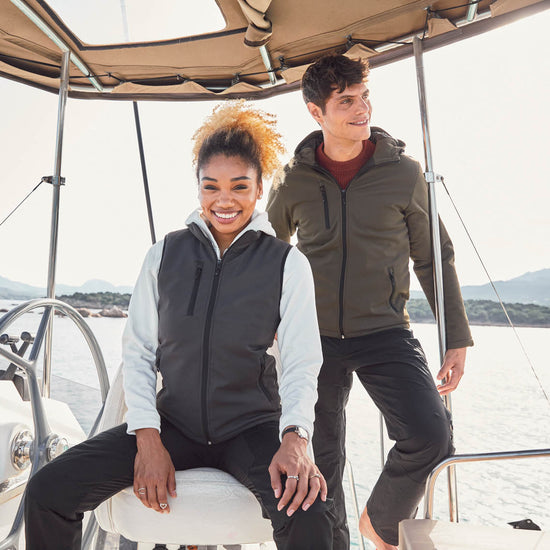 Clique Padded Hoody Softshell Jacket - Mistgroen Softshell Jas Clique