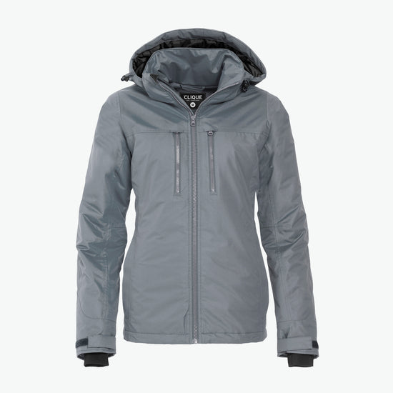 Clique Kingslake Jacket Women - Grijs (Winter) Jas Clique XS