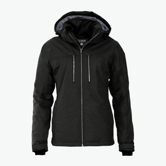 Clique Kingslake Jacket Women - Zwart (Winter) Jas Clique XS