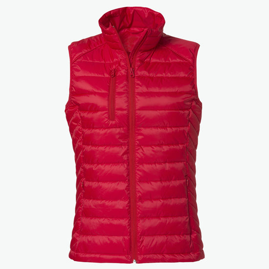 Clique Hudson Vest Women - Rood Bodywarmer Clique XS