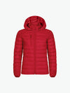 Clique Hudson Jacket Women - Rood (Winter) Jas Clique XS