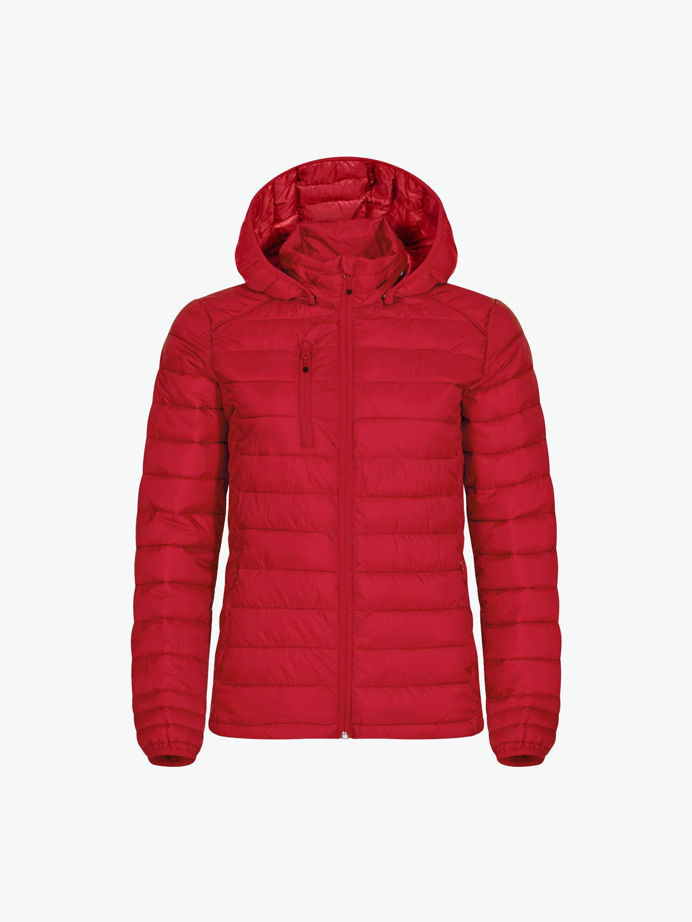 Clique Hudson Jacket Women - Rood (Winter) Jas Clique XS