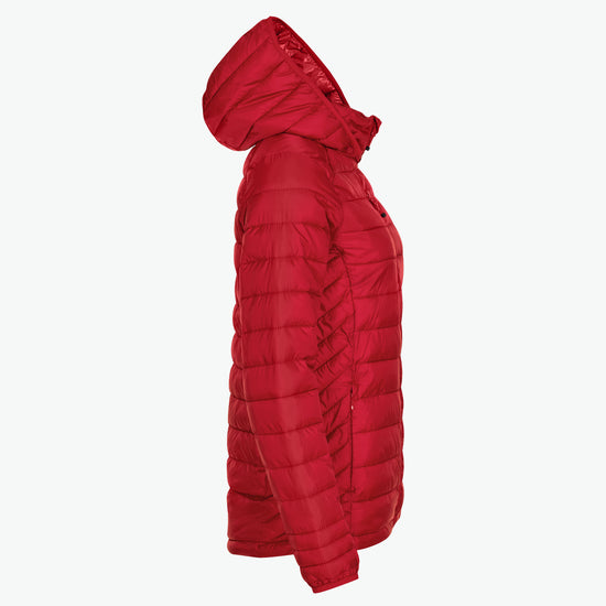 Clique Hudson Jacket Women - Rood (Winter) Jas Clique