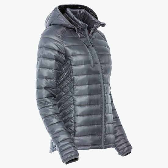 Clique Hudson Jacket Women - Grijs (Winter) Jas Clique