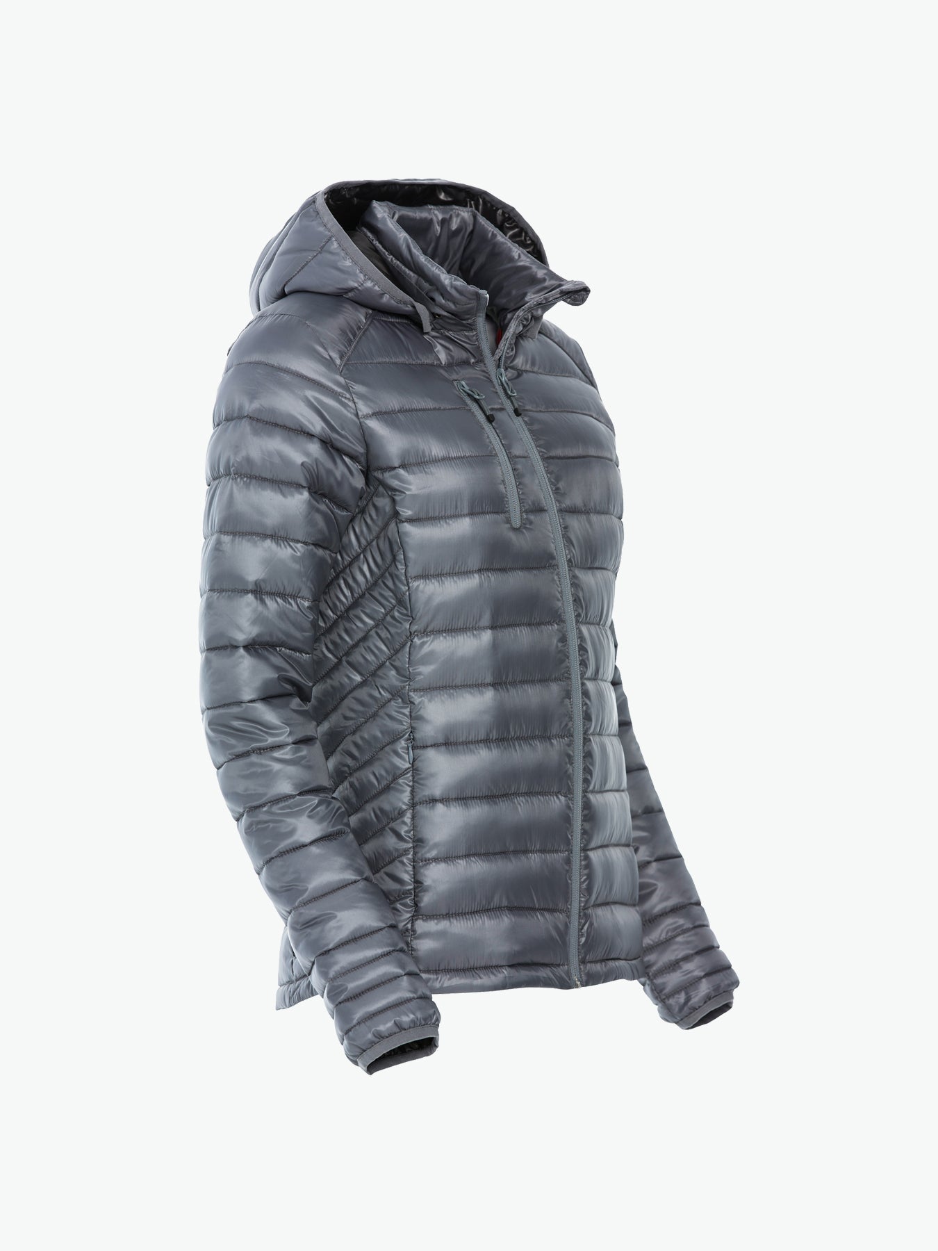 Clique Hudson Jacket Women - Grijs (Winter) Jas Clique