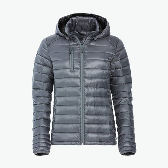 Clique Hudson Jacket Women - Grijs (Winter) Jas Clique XS