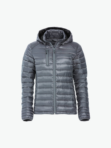 Clique Hudson Jacket Women - Grijs (Winter) Jas Clique XS