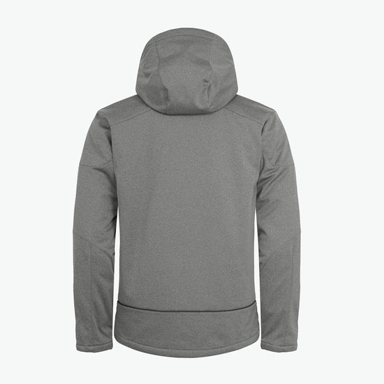 Clique Grayland Jacket - Antraciet Melange Softshell Jas Clique
