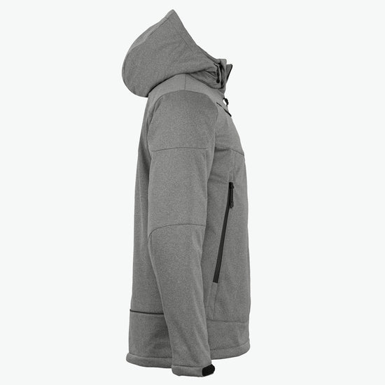 Clique Grayland Jacket - Antraciet Melange Softshell Jas Clique