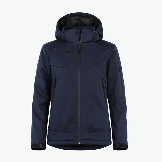 Clique Grayland Jacket Women - Dark Navy Softshell Jas Clique XS
