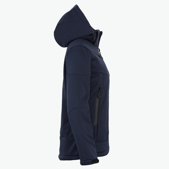 Clique Grayland Jacket Women - Dark Navy Softshell Jas Clique