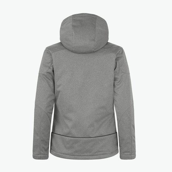 Clique Grayland Jacket Women - Antraciet Melange Softshell Jas Clique