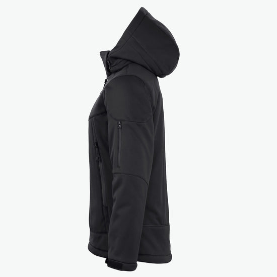 Clique Grayland Jacket Women - Zwart Softshell Jas Clique
