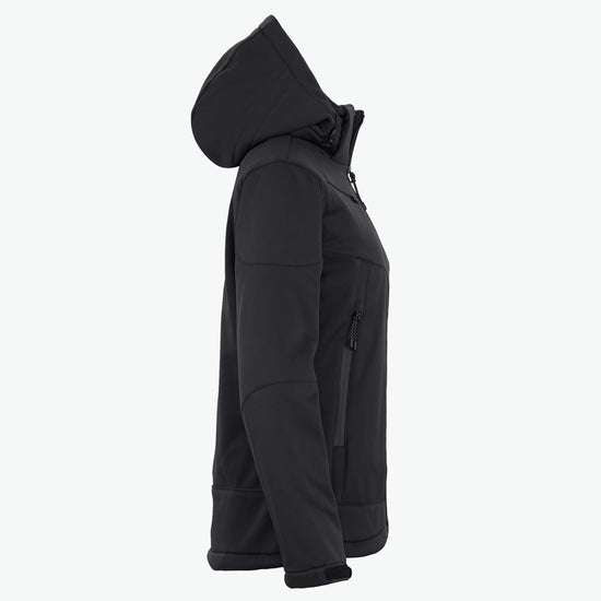 Clique Grayland Jacket Women - Zwart Softshell Jas Clique