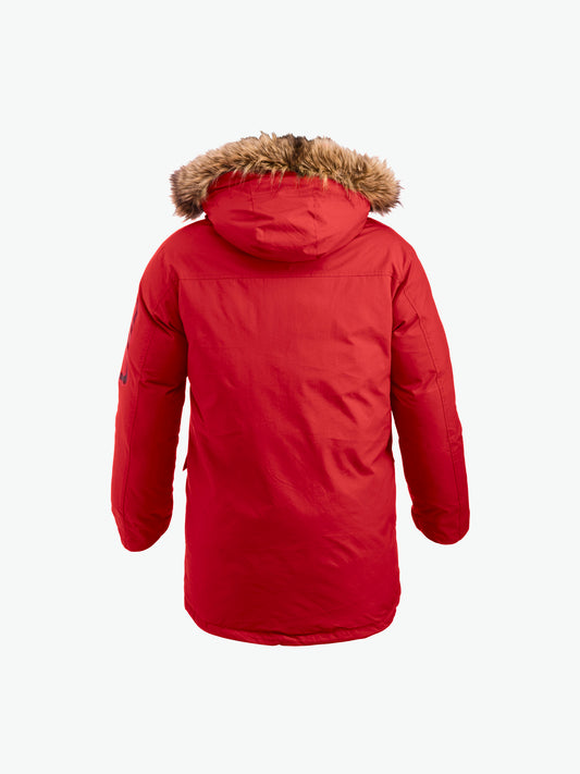 Clique Malamute Jacket - Rood (Winter) Jas Clique
