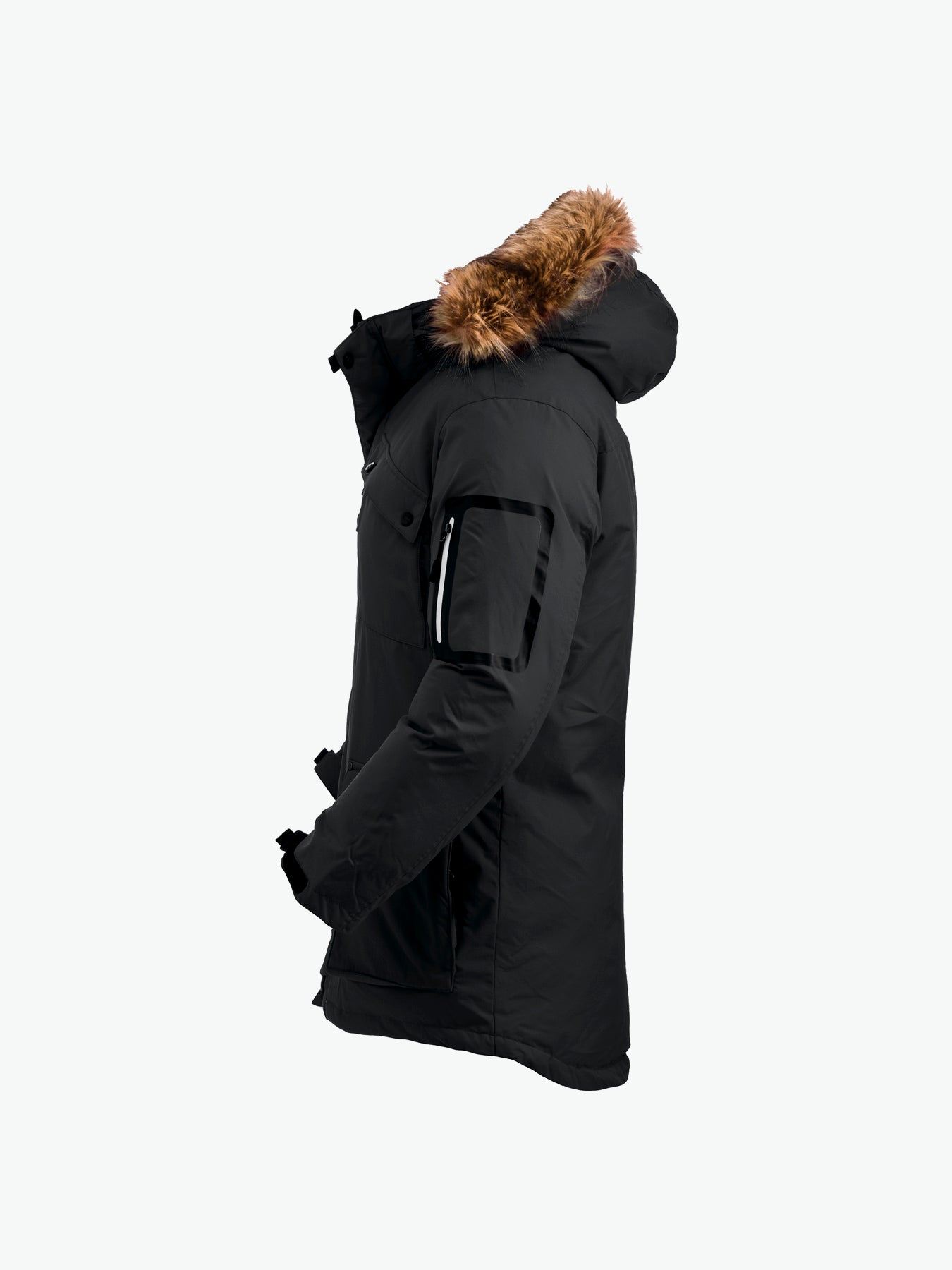 Clique Malamute Jacket - Zwart (Winter) Jas Clique