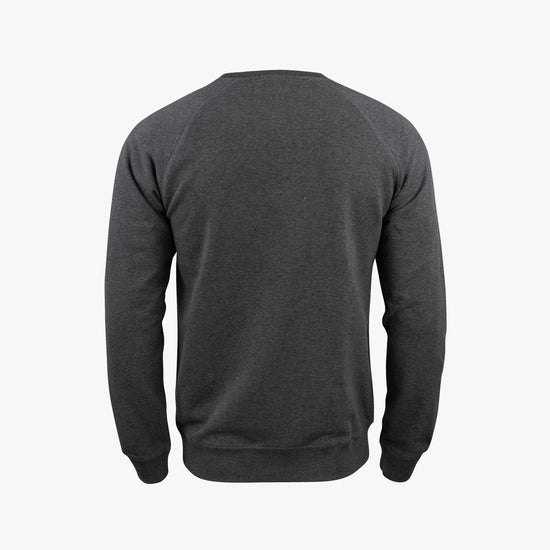 Clique Premium OC Roundneck - Antraciet Melange Sweater Clique
