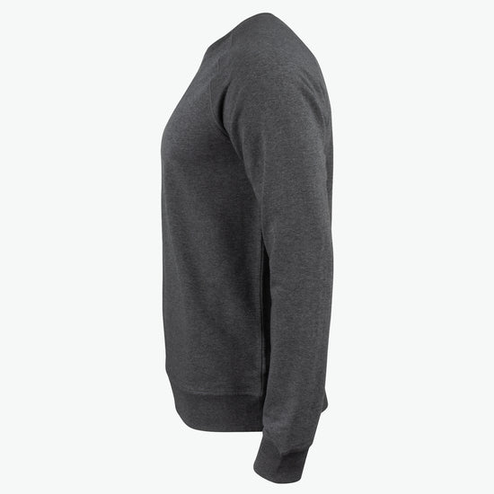 Clique Premium OC Roundneck - Antraciet Melange Sweater Clique