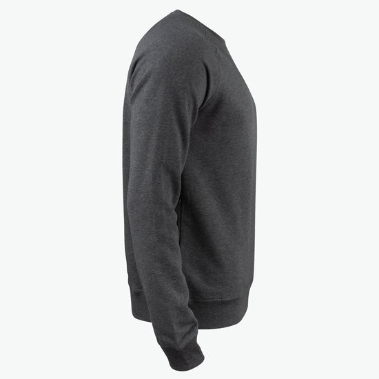 Clique Premium OC Roundneck - Antraciet Melange Sweater Clique