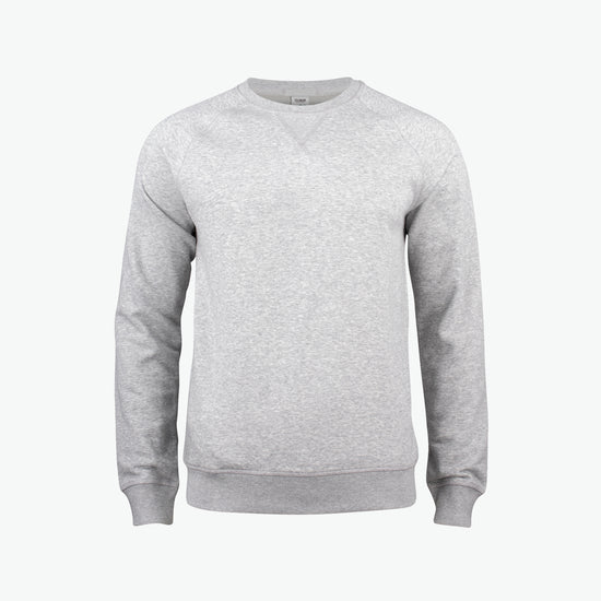 Clique Premium OC Roundneck - Grijsmelange Sweater Clique XS