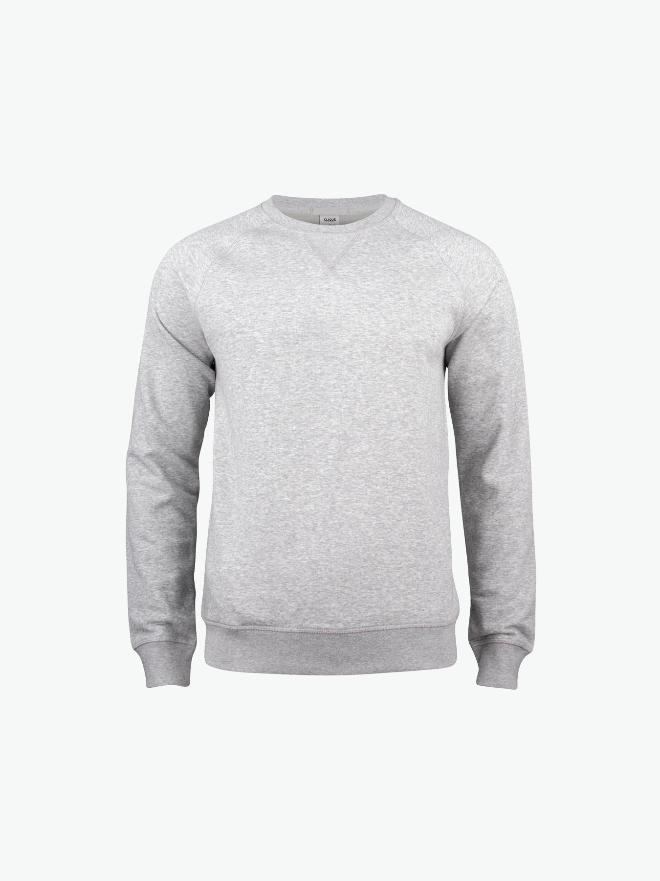 Clique Premium OC Roundneck - Grijsmelange Sweater Clique XS