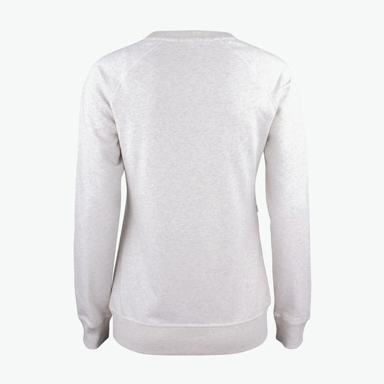 Clique Premium OC Roundneck Women - Nature Melange Sweater Clique