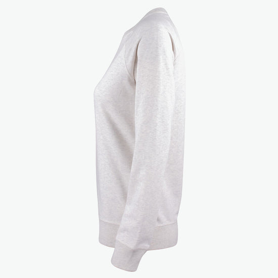 Clique Premium OC Roundneck Women - Nature Melange Sweater Clique