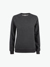 Clique Premium OC Roundneck Women - Antraciet Melange Sweater Clique XS