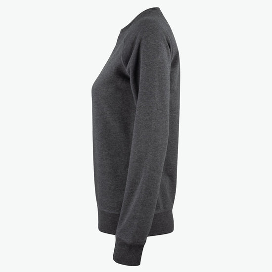 Clique Premium OC Roundneck Women - Antraciet Melange Sweater Clique
