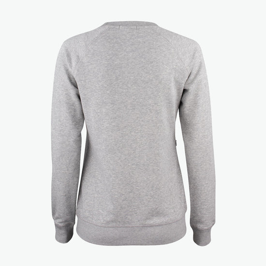 Clique Premium OC Roundneck Women - Grijsmelange Sweater Clique