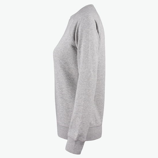 Clique Premium OC Roundneck Women - Grijsmelange Sweater Clique