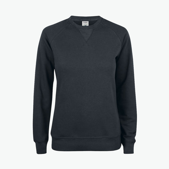 Clique Premium OC Roundneck Women - Zwart Sweater Clique XS