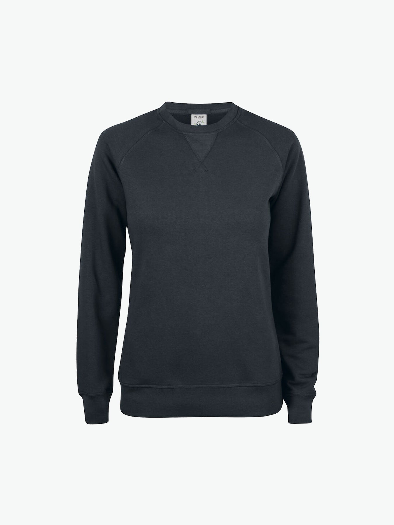 Clique Premium OC Roundneck Women - Zwart Sweater Clique XS
