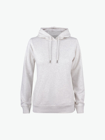 Clique Premium OC Hoody Women - Nature Melange Hoodie Clique XS