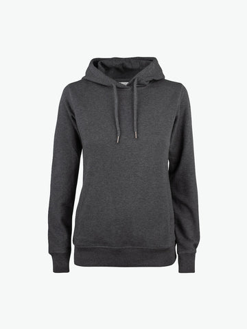 Clique Premium OC Hoody Women - Antraciet Melange Hoodie Clique XS