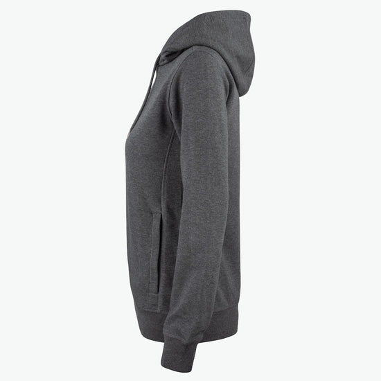Clique Premium OC Hoody Women - Antraciet Melange Hoodie Clique