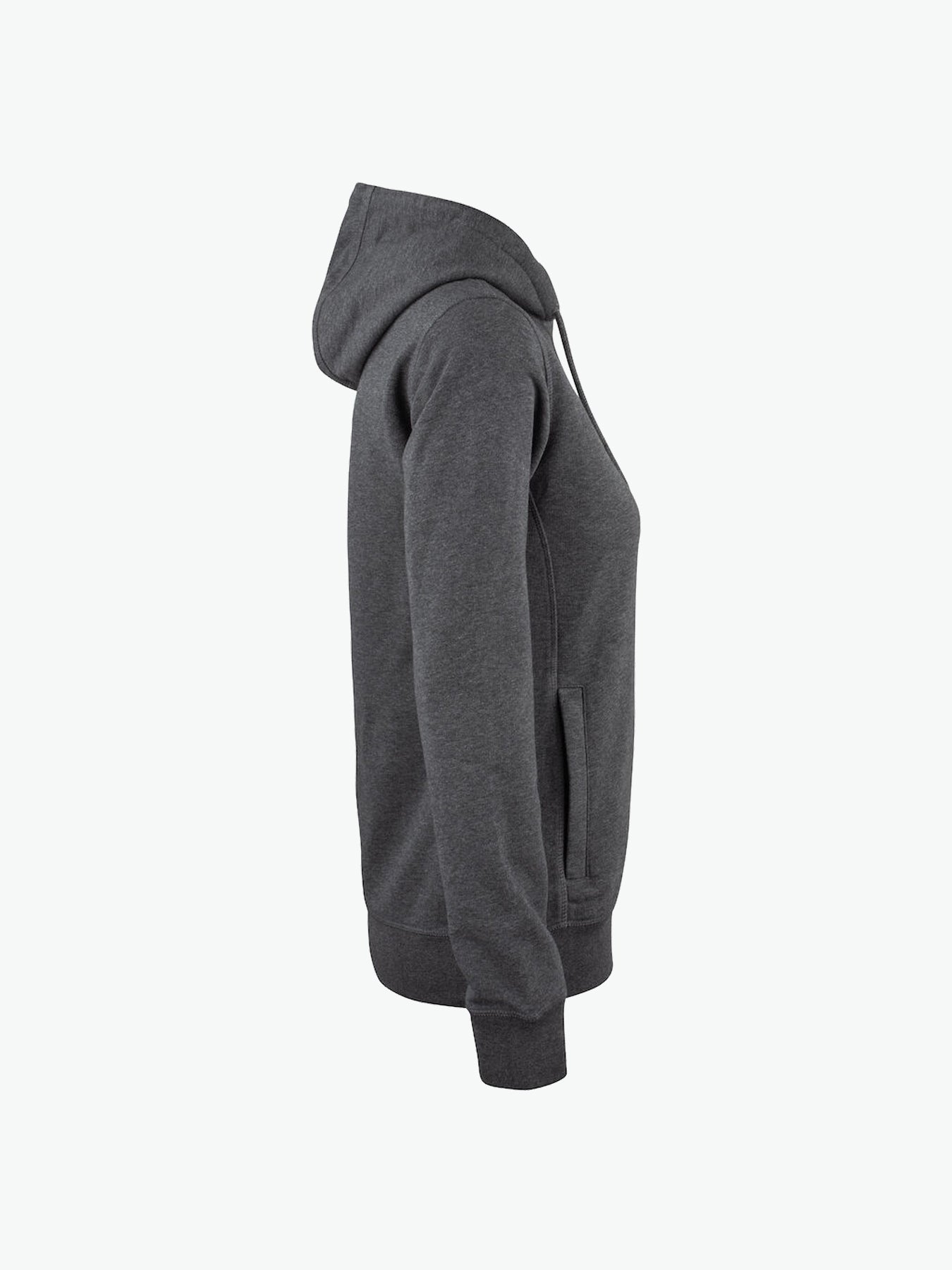 Clique Premium OC Hoody Women - Antraciet Melange Hoodie Clique