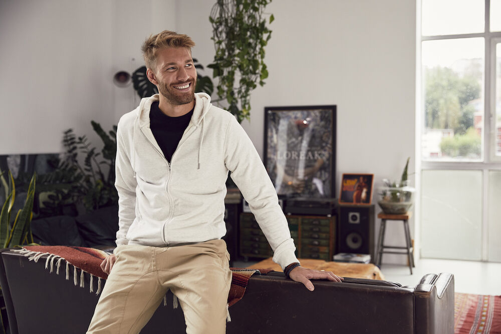 Clique Premium OC Hoody FZ - Zwart Hoodie Clique