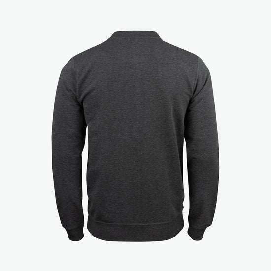 Clique Premium OC Cardigan - Antraciet Melange Vest Clique