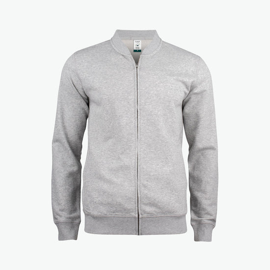 Clique Premium OC Cardigan - Grijsmelange Vest Clique XS