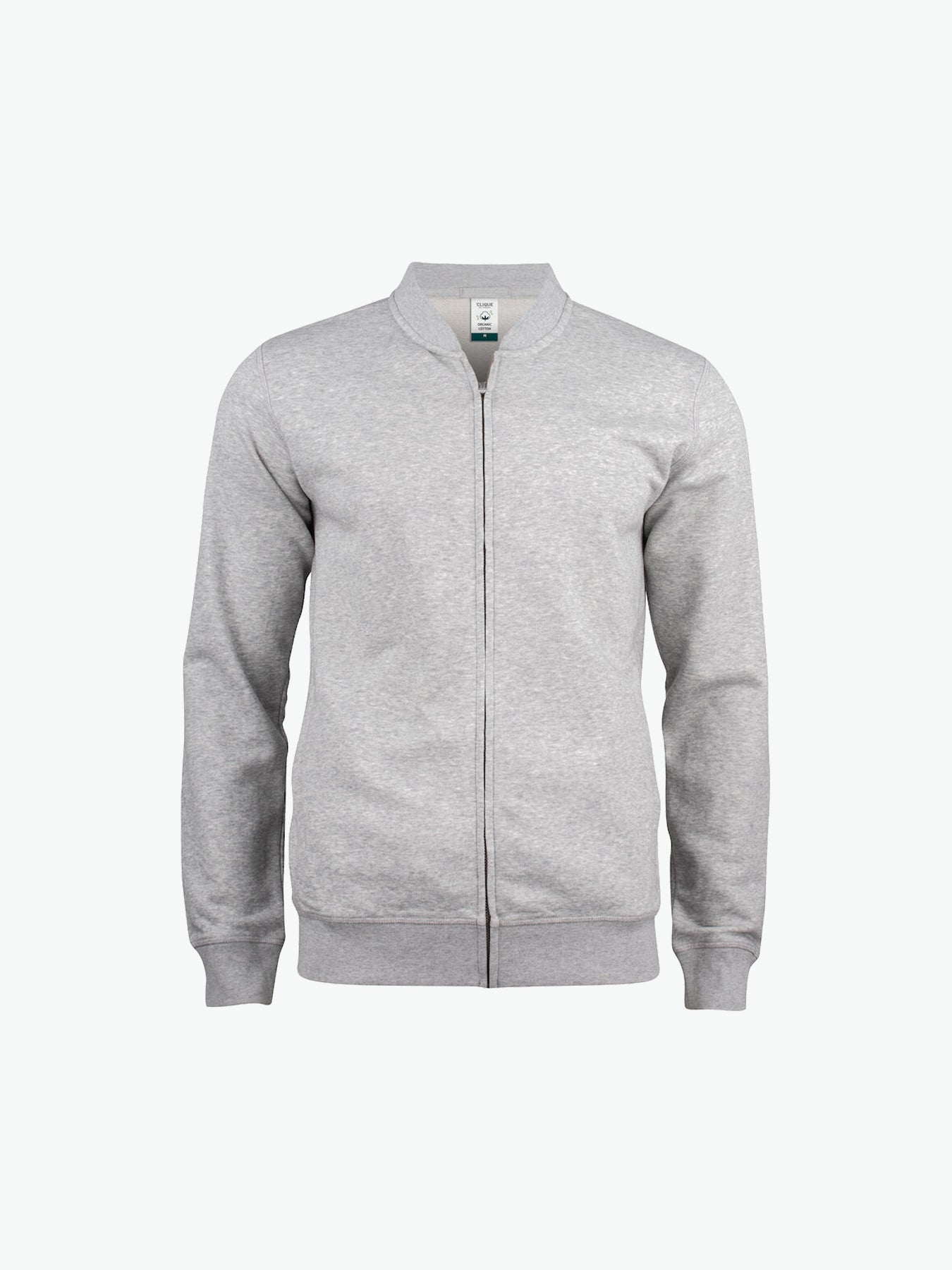 Clique Premium OC Cardigan - Grijsmelange Vest Clique XS