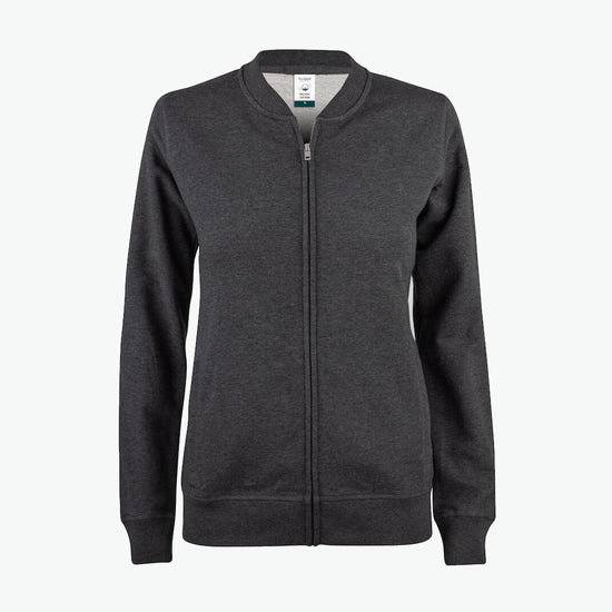 Clique Premium OC Cardigan Women - Antraciet Melange Vest Clique XS