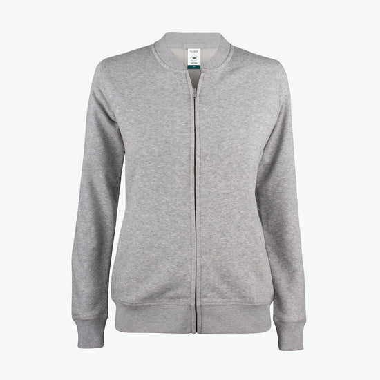 Clique Premium OC Cardigan Women - Grijsmelange Vest Clique XS