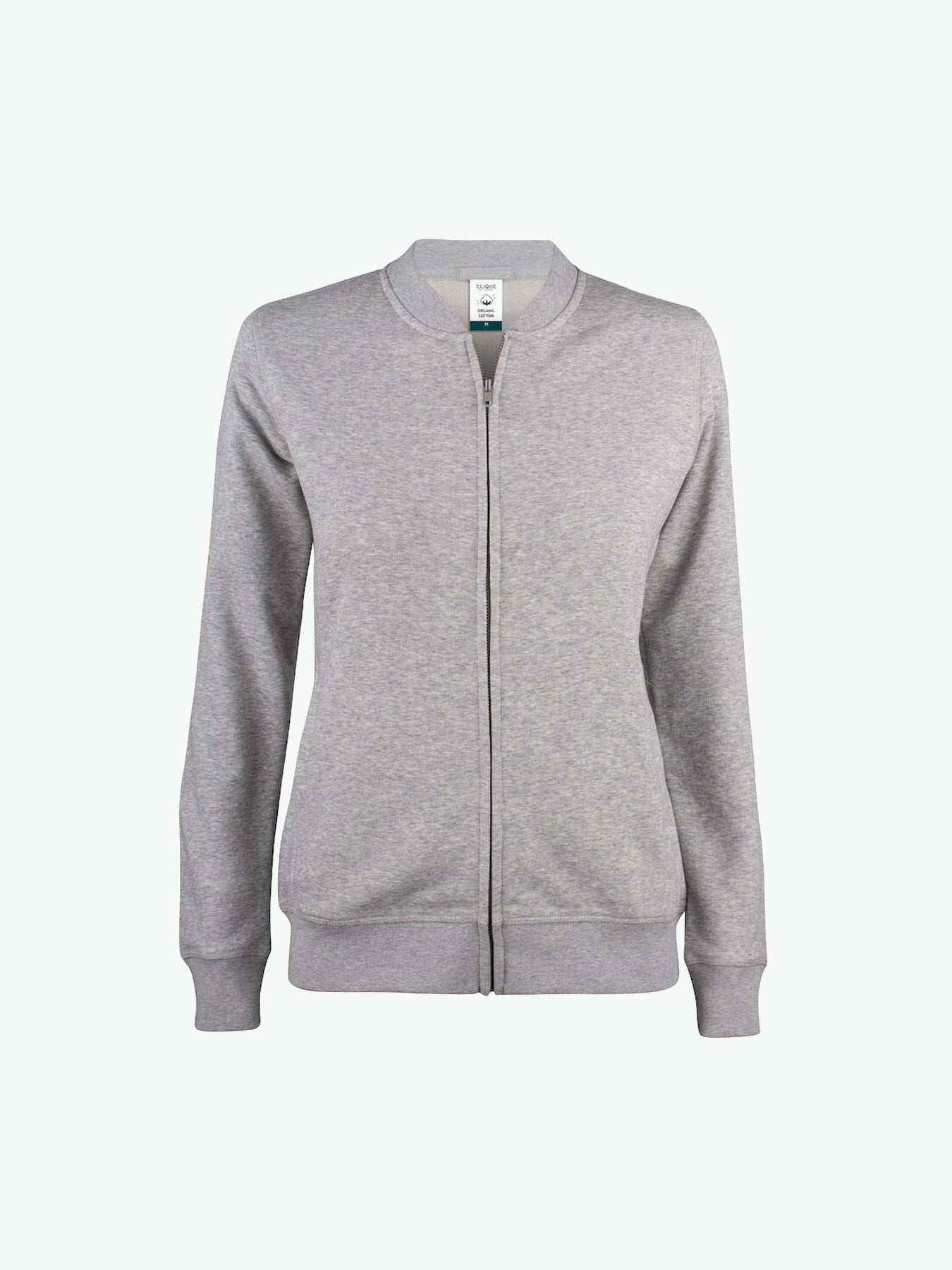Clique Premium OC Cardigan Women - Grijsmelange Vest Clique XS