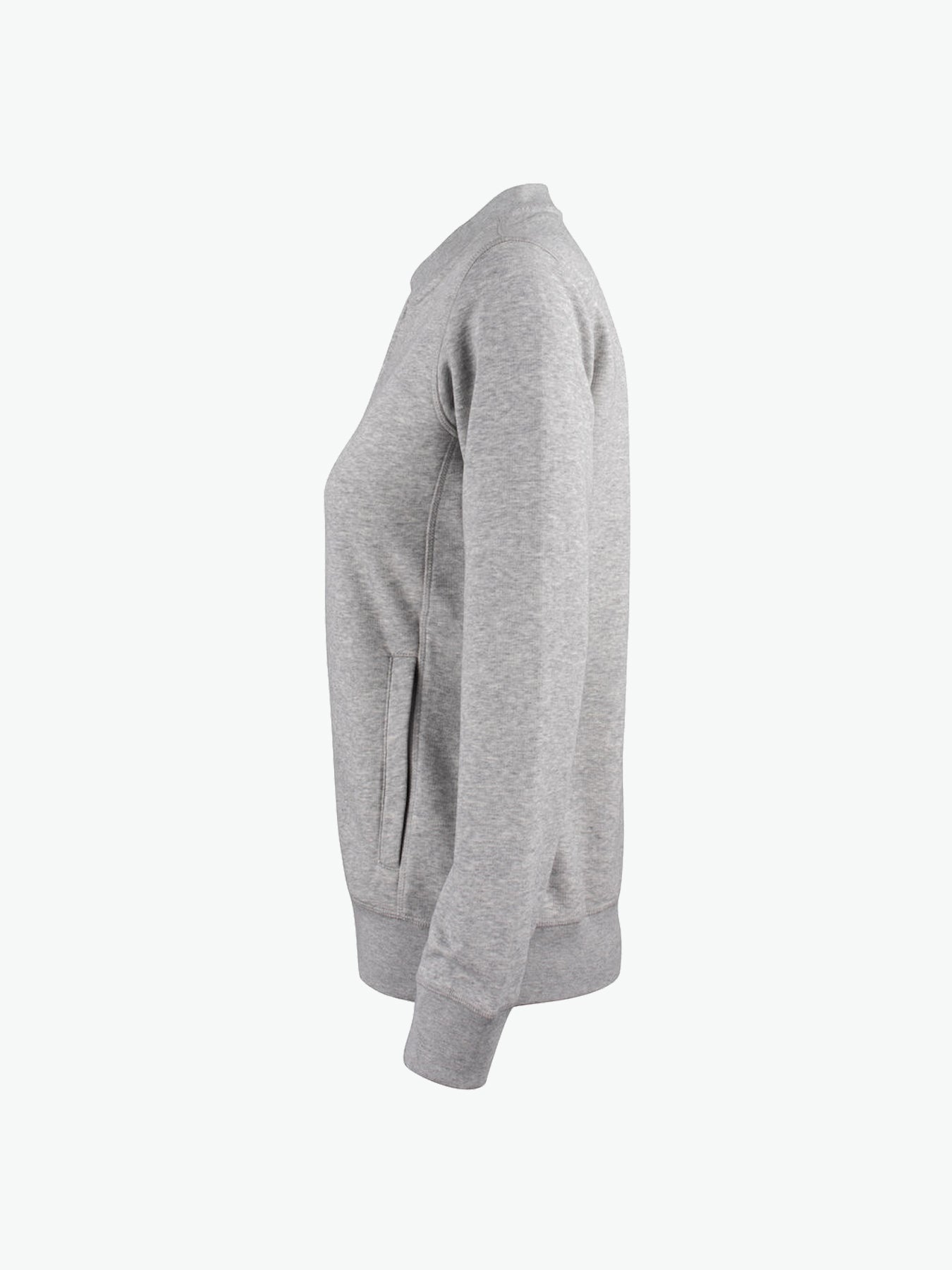 Clique Premium OC Cardigan Women - Grijsmelange Vest Clique