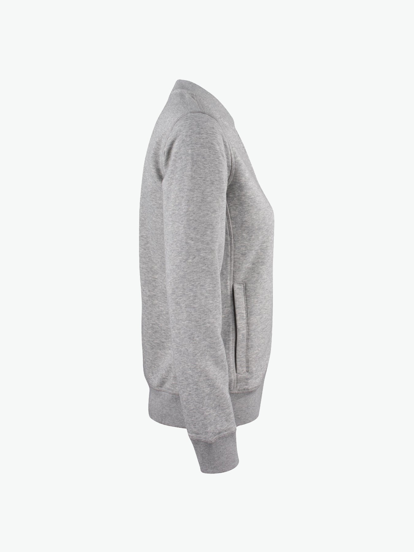 Clique Premium OC Cardigan Women - Grijsmelange Vest Clique